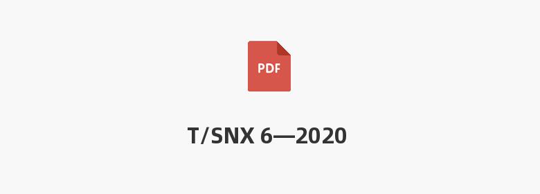 T/SNX 6—2020